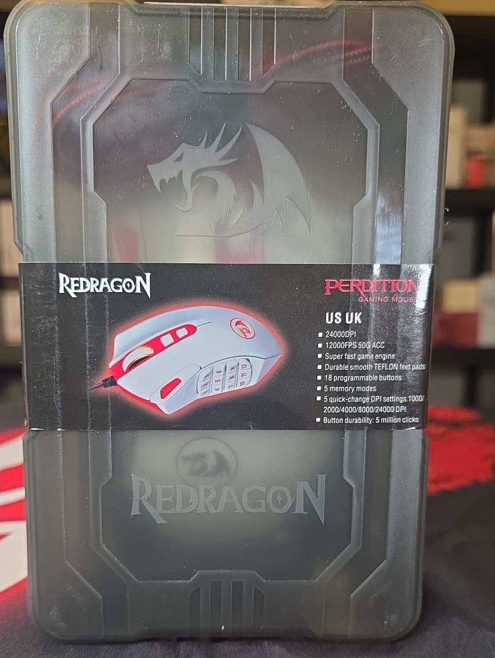 REDDRAGON Gaming Mouse - FACTORY SEALED
